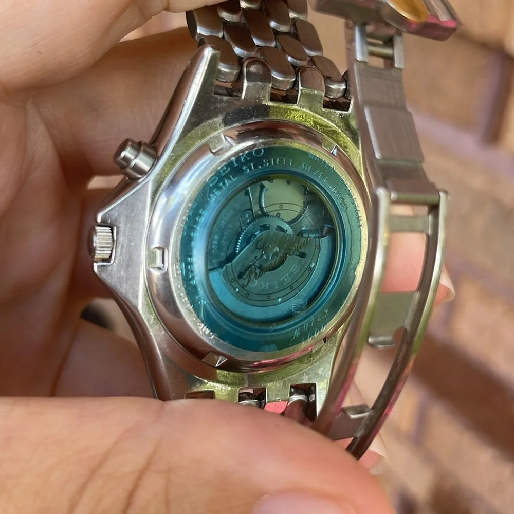 🚨RARE MEN'S SEIKO Kinetic Premier Club Special Edition No# 782/1000 🚨